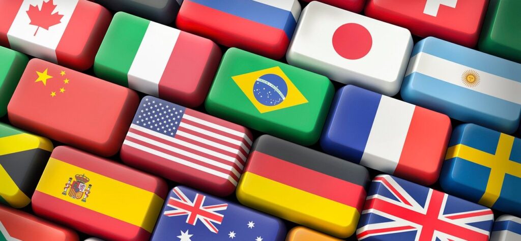 Bandeiras de países | Foto: Pixabay
