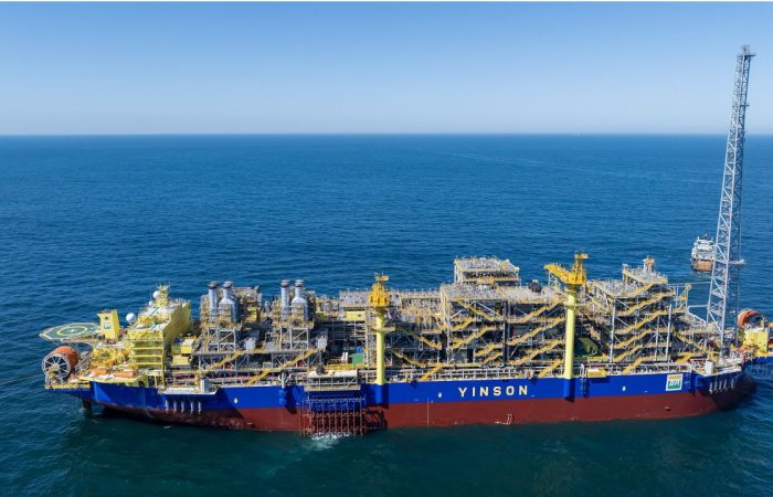 FPSO Maria Quitéria, no Campo de Jubarte, na localizada na Bacia de Campos | Foto: Yinson/Divulgação